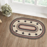 Colonial Star Collection Braided Rugs - Oval - Lange General Store