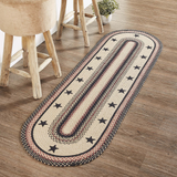 Colonial Star Collection Braided Rugs - Oval - Lange General Store