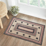 Colonial Star Collection Braided Rugs - Rectangle - Lange General Store