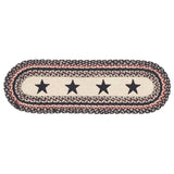 Colonial Star Stair Tread Rug - Oval-Lange General Store