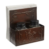 Copper Pine Napkin Holder & Shaker Caddy-Lange General Store