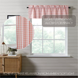 Coral Ann Buffalo Check Valance-Lange General Store