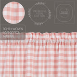 Coral Ann Buffalo Check Valance-Lange General Store