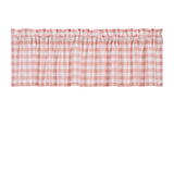 Coral Ann Buffalo Check Valance-Lange General Store