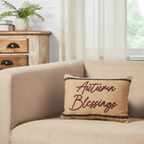 Connell Autumn Blessings Pillow-Lange General Store