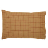 Correll Burgundy & Natural Pillow Cases-Lange General Store