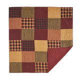 Correll Burgundy & Natural Quilt-Lange General Store