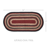 Correll Collection Braided Rugs - Oval