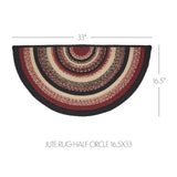 Correll Collection Braided Rugs - Oval