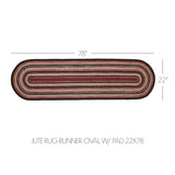 Correll Collection Braided Rugs - Oval