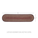 Correll Collection Braided Rugs - Oval