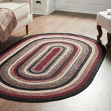 Correll Collection Braided Rugs - Oval-Lange General Store