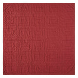 Correll Burgundy & Natural Quilt-Lange General Store