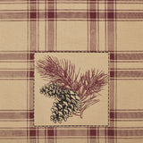 Connell Pinecone Plaid Tea Towel Set-Lange General Store