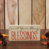 Count Your Many Blessings Sign-Lange General Store