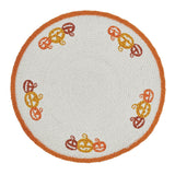 Country Halloween Braided Trivet 12"-Lange General Store