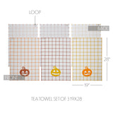 Country Halloween Tea Towel Set of 3-Lange General Store