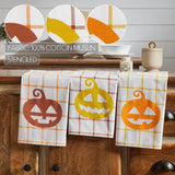 Country Halloween Tea Towel Set of 3-Lange General Store