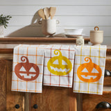 Country Halloween Tea Towel Set of 3-Lange General Store