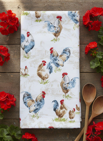 Countryside Rooster Terry Towel-Lange General Store