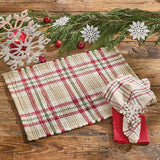 Cozy Christmas Chindi Placemats-Lange General Store