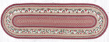 Cranberries Braided Oval Rug Collection - Lange General Store