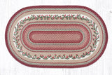 Cranberries Braided Oval Rug Collection - Lange General Store