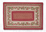 Cranberries Braided Rectangle Rug-Lange General Store