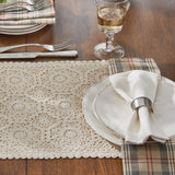 Cream Lace Placemats-Lange General Store