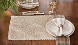 Cream Lace Placemats-Lange General Store