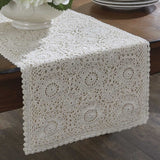 Cream Lace Table Runner-Lange General Store