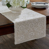 Cream Lace Table Runner-Lange General Store