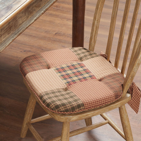 Crossboro Patchwork Chair Pad-Lange General Store