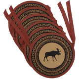 Cumberland Moose Braided Chair Pads-Lange General Store