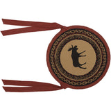 Cumberland Moose Braided Chair Pads-Lange General Store