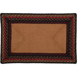 Cumberland Moose Welcome To Our Cabin Braided Rectange Rug-Lange General Store