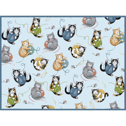 Drying Mat - Curious Kittens-Lange General Store