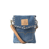 Dahlia Denim Crossbody Shoulder Bag-Lange General Store