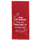 Deck These Halls Dishtowel-Lange General Store