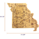 Destination Missouri Cutting Board-Lange General Store