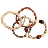 Devonnie Stacked Bracelet in Sandstone-Lange General Store