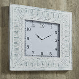 Distressed Tile Clock-Lange General Store