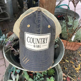 Distressed Trucker Cap - Country Girl-Lange General Store