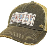 Distressed Trucker Cap - Howdy Women's Vintage-Lange General Store