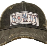 Distressed Trucker Cap - Howdy Women's Vintage-Lange General Store