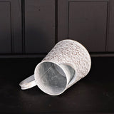 Distressed White Metal Star Pitcher-Lange General Store
