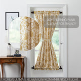 Dorsey Gold Door Panel Curtain-Lange General Store