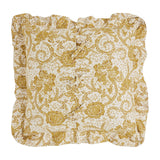 Dorsey Gold Floral Euro Sham-Lange General Store