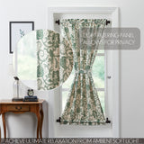 Dorsey Green Door Panel Curtain-Lange General Store