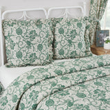 Dorsey Green Floral Euro Sham-Lange General Store